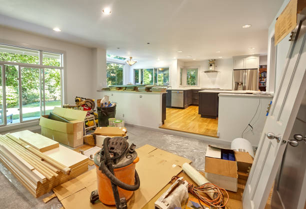 Professional Cabinet Refacing technician working in Rancocas, NJ